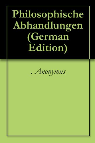 Philosophische Abhandlungen