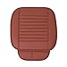 Produktbild Jintime Autositz Pad Bambuskohle Atmungsaktive PU Leder Bambus Sitzbezug Pad Matte Vier Jahreszeiten Allgemeine Komfortable Auto Stuhl Kissen für Bürostuhl Auto Auto Liefert (92.Braun)