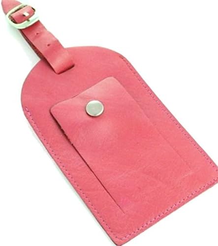 Trevisco Soft Leather Luggage Tag