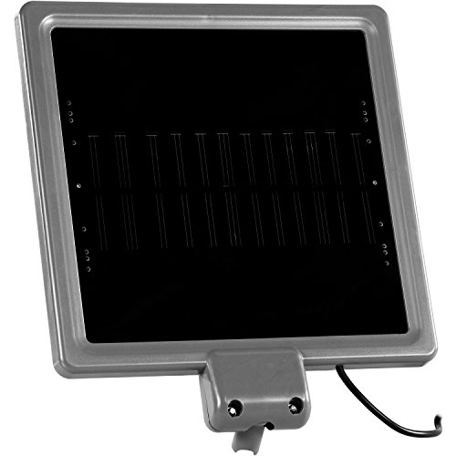 VOLTRONIC® Solar Wandleuchte, Maße 23×6,5×4,8 cm, Solarpanel 16,5x17x1 cm, 5 super helle LEDs, Solarlampe - 2