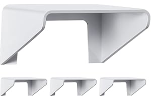 Angoily Cubierta Impermeable Para Timbre 4 Piezas Protección Exterior Contra Lluvia Para Timbre De Puerta Fácil Instalación Material Pp Resistente