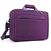Produktbild UtoteBag 15,6 Zoll Laptoptasche Umwandelbare Notebooktasche Messenger Bag Herren Schultertasche Aktentasche Businesstasche Umhängetasche für Laptop Notebook, Violett