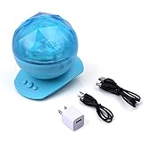 Ozean dynamischen Schlaf Nachtlicht-Lampen-Ozean-Wellen-Lampe mit Musik für Schlafzimmer Wohnzimmer Badezimmer Babyzimmer Kinderzimmer - 6