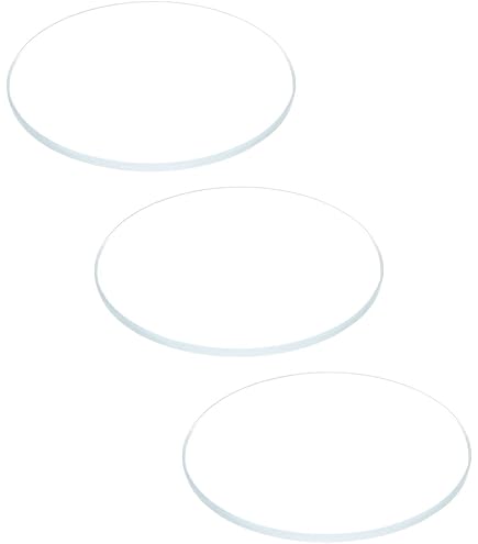 Eichmüller Verre Minéral Plat - Épaisseur 1.0mm - Diamètre 20-45mm - Pour Montre Et Optique