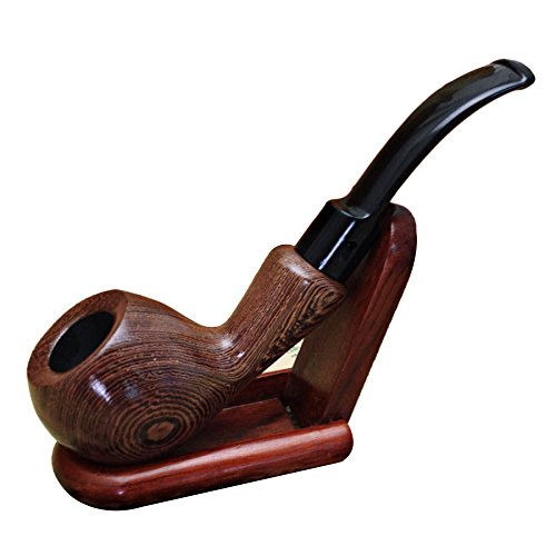 Download MLMHLMR Tube À Fumer pour Homme avec Surface en Cire Et Manche en Bois Tuyau Download MLMHLMR Tube À Fumer pour Homme avec Surface en Cire Et Manche en Bois Tuyau