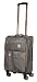 Satchi Club Italy Grey 20" 55 Cms 4 Wheel Expandable Soft Sided Water Resistant Cabin Bag/Trolley Suitcase/Overnighter/Luggage/Travel Bag RS.3999.00