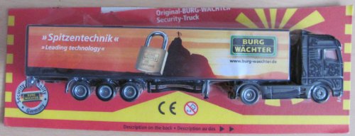 Preisvergleich Produktbild Burg Wächter Nr. - Security Truck - MAN - Sattelzug