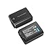 Produktbild NP-FW50 RAVPower Kamera-Akku für Sony, 2er Pack, Ersatz-Akku, vielseitige Lade-Optionen, 1100 mAh / 8,14 W, kompatibel mit dem originalen Zubehör