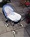 Clippasafe Pram Insect Net One Unit White