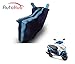 Auto Hub Bike Body Cover For Honda Deo - Black Blue RS.259.00