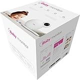 1080p Video-Babyphon iBabyCare M6S mit Luftqualitätserkennung (3. Generation mit Luftqualitätserkennung), Temperatur-/Feuchtigkeitssensor, Nachtsicht, Geräusch-/Bewegungsalarm, 2-Wege-Audio (Gegensprechfunktion), weiß - 6