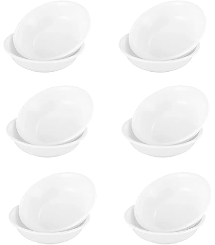 Lot De 20 Petits Bols à Sauce En Verre 70 Ml - Mini Bols Diamètre 7,5 Cm, Micro-ondes Et Lave-vaisselle