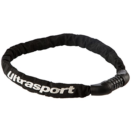 Ultrasport Fahrrad-Kettenschloss mit Zahlencode, 90 cm