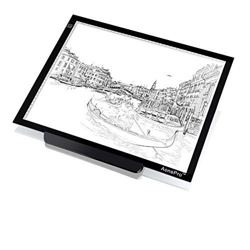 A3 LED caja de luz Tracing USB con suministro de corriente ultrafina 19 inch Luz Pad para, diseño de dibujo, plantilla de dibujo, dibujo