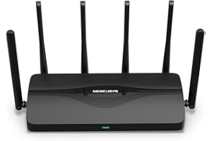 Mercusys MR47BE | Router Wi-Fi 7 BE9300 Tri-Band | 5760 Mb/s (6 GHz) + 2880 Mb/s (5 GHz) + 688 Mb/s (2,4 GHz) | 4× Porty 2,5 Gb/s | 6× Anteny Wysokiego Zysku | Kompatybilny z EasyMesh​