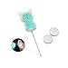 Lighted Ear Candles Wax Removal Cleaner Tool Safety LED Flashlight Ear Pick Spoon for Kids with 2pcs Spare Battery