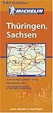 Image de Carte routière : Thüringen, Sachsen, N° 11544 (en allemand)