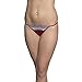 Clovia All Over Lycra Lace Thongs In Maroon RS.249.00