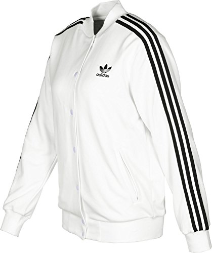 adidas Damen 3s Bomber Sweatshirt, Schwarz - 3
