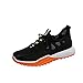 Produktbild JYJM Damen Mesh Sportschuhe Bequeme Atmungsaktiv Laufschuhe Fliegende Gewebte Turnschuhe Freizeit Lace-Up Laufschuhe Verschleißfest Elegant Leichtgewicht Outdoorschuhe