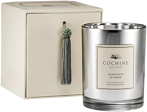 Cochine Agarwood &amp; Amber Scented Candle - Pack of 2