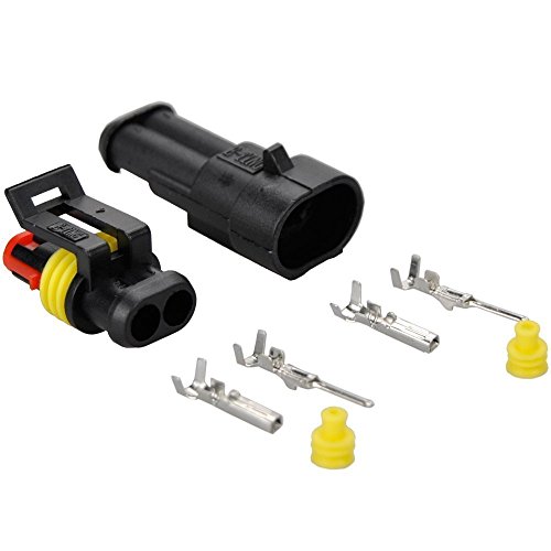 TILY-Wasserdichte Elektrische Draht-Verbindungsstecker für Motorrad-Roller-Auto-LKW - 2