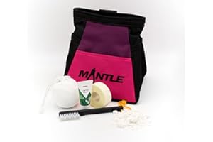 ‎MANTLE CLIMBING EQUIPMENT MANTLE climbing equipment Boulderbag as a set with chalk ball, tape, hand cream and boulderbrush or single [single or set]