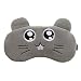Produktbild Maoran Augenmaske Schlafmaske Augenbinde Schlaf Augenabdeckung Patch Cartoon Maus Form Verstellbarer Riemen Maus Form 20 * 9,5 cm