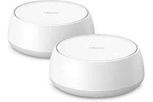 ‎TP-LINK TP-Link Deco BE25 BE3600Mbps Whole Home Mesh WiFi 7 System, 688 Mbps at 2.4GHz + 2882 Mbps at 5 GHz, 2× 2.5 Gigabit Ports, AI Mesh WiFi Booster, MLO, Alexa and Google Assistant Supported, HomeShield