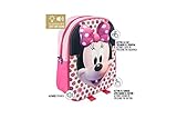 Medida 240 x 300 x 90 mm Cerdá Luces Minnie Mochila Infantil, 30 cm, Rosa