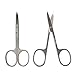 ETTG All in 1 Stainless Steel Personal Manicure Pedicure Ear Pick Nail-clippers Set Travel Grooming Kit Travel & Grooming Set Personal Care Tools with Leather Case (7 pcs-mini pack)