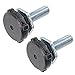 Produktbild Original Samsung wd0814y8e wf1604yke Waschmaschine Leveling Foot (2 Stück, M10 Schraube)