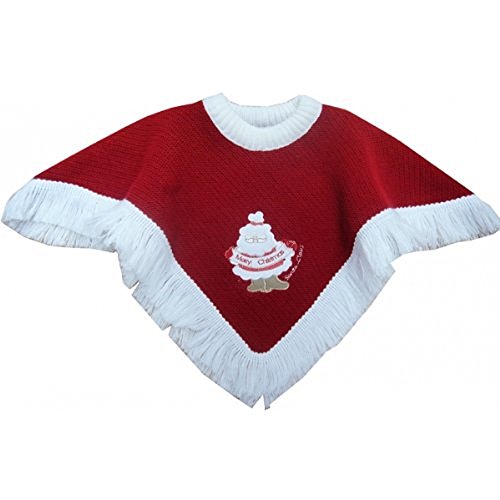 Baby Christmas Poncho - 3/6 months