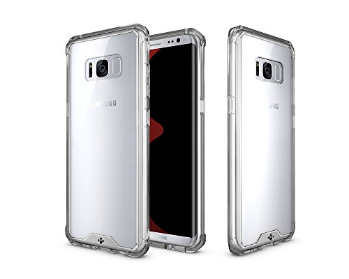 Samsung Galaxy S8 HÃ¼lle von Mowdee Transparent | HandyhÃ¼lle Bumper Case Cover Smartphone SchutzhÃ¼lle Sleeve Handyschale Protective Case Schutzschale Hardcase Schale | Samsung ZubehÃ¶r