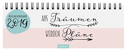 Preisvergleich Produktbild Aus Träumen werden Pläne 2019: Tischkalender