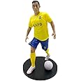 Mayatra's Football Player Figure - Premium Sports Action Figure for Fans, Kids, and Collectors - Detailed Design, Perfect for Display, Gifting (Ronaldo FC)