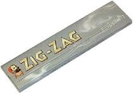Zig Zag Kingsize Slim Silver Papers 1 Box Of 50