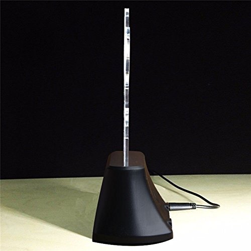 Pasway 3D LED Licht Nachtlichter Schreibtischlampen 3D-Visualisierung Tabellen Licht Lampe für Halloween Weihnachten Party, Warmweiß Beleuchtung (Runden) - 8