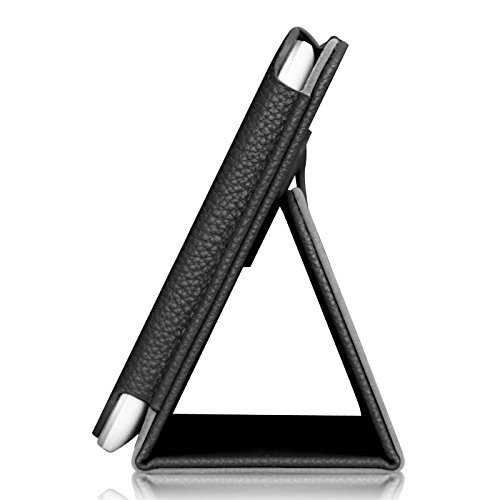 Fintie Asus ME181CX Folio Hülle Case – Slim Fit Schutzhülle Cover Tasche Etui für Asus ME181CX ProSieben Entertainment Pad 20,3 cm(8 Zoll) Tablet-PC (Asus MeMO Pad 8 ME181C), Schwarz - 5
