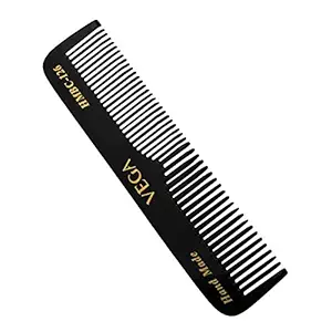 VEGA Pocket Comb, Black (Pack of 2)