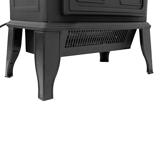 Classic Fire – Elektrokamin Torino 2000W mit simuliertem Kaminfeuer Feuereffekt – elektrischer Kamin - 5