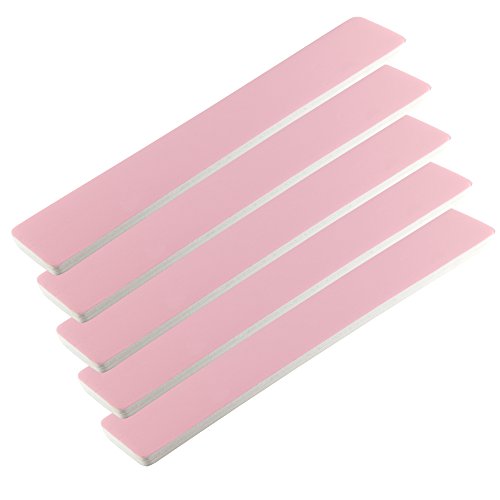 5x High Polish Jumbo Polierfeile der neuen Generation pink / weiss