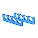 Welecom 1 Pair Soft Silicone Finger Toe Separator Manicure Pedicure Tool Nail Art Tool