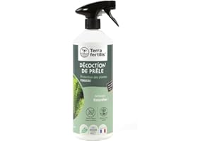 Décoction de Prêle - TERRA FERTILIS - Prêt à l'emploi – 1L – 100% naturel - Fongicide Naturel et Utilisable en Agriculture Biologique
