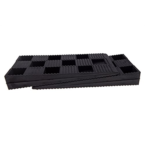 100 Stück Montagekeile Kunststoff Keile Fensterkeile Verlegekeile Unterlegkeil, 94x43x14 mm - 3