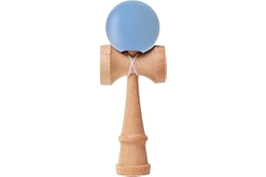 Funky Planet Kendama Toy - Catch Ball Cup Game - Coordinación y Desarrollo de Reflejos - Juguete Tradicional japonés - A para Cualquier ocasión y para Todos (Púrpura) (Azul)