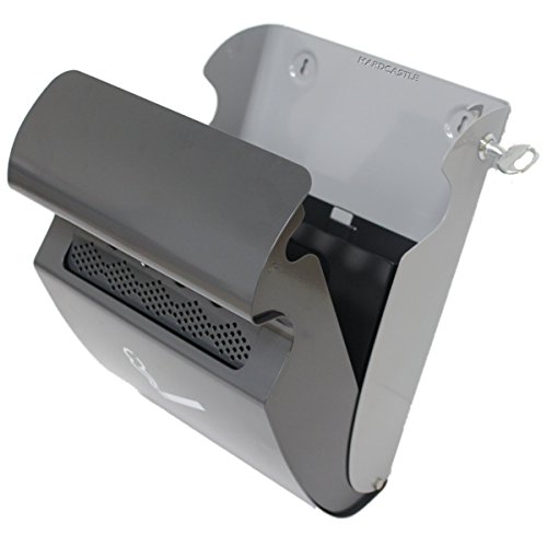 Hardcastle Wandmontierter Außen-Aschenbecher, Stahlascher - 2