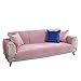 Produktbild Schutzhüllen Zweisitzer couch abdeckungen Slip beständig, Stilvolle möbelabdeckung Protector möbel maschinenwaschbar, Beleg-abdeckung für haustiere zu werfen, Kinder, Katzen-Rosa 110x210cm(43x83inch)
