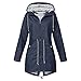 Produktbild Damen Winter Warm Mantel, Malloom Damen Warme Winterjacke Softshelljacke Wanderjacke Outdoor Funktionsjacke Sport Regenjacke Wasserdicht mit Kapuze Mantel