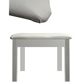 Midex TBX-144WH &Uuml;st Kalite Piyano Taburesi Gizli B&ouml;lmeli Beyaz Renk (32x54x48)